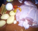 Foto del paso 1 de la receta: Pollo y cordero a la cerveza