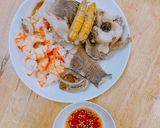 Hình bước làm 3 của món Bún nước lèo (Sóc Trăng)