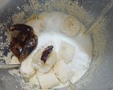 A picture of step 2 of Sattu Protein Drink.