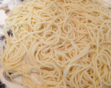 Foto del paso 5 de la receta: Espaguetis con champiñones a la crema