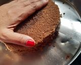 A picture of step 13 of Chocolate mocha rosemary cake.