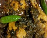 A picture of step 8 of Palak Chicken.