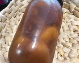 A picture of step 3 of Peach vinegar.