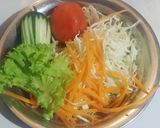 รูปขั้นตอนการทำที่ 3 ของ สลัดกุ้งย่าง