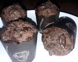 Foto langkah ke 8 dari resep 🍫 Muffin Chocolate (no mixer) 😙.
