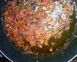 A picture of step 3 of Fried kales and spinach #vegetablecontest.
