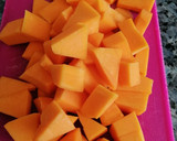 Foto del paso 1 de la receta: Pudding de calabaza con manzana