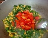 मूली पत्ते और चना दाल की सब्जी (mooli ke patte aur chana dal ki sabzi recipe in hindi) रेसिपी चरण 5 फोटो