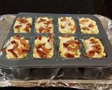 A picture of step 9 of Individual Creamy Macaroni and Cheese Bites.
