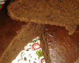 A picture of step 5 of Homemade Cake with Chocolate and Heavy Cream.
