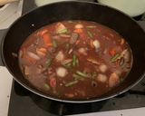 Foto del paso 7 de la receta Estofado de ternera con garbanzos y patatas fritas