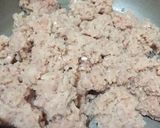 A picture of step 1 of Qeemay k Samosay (How to wrap samosa step by step).