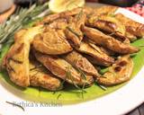 Rosemary Flavoured Baked Potato Wedges recipe step 6 photo