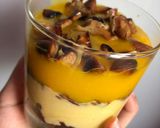 A picture of step 5 of Mango custard pudding.