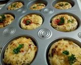 A picture of step 6 of Pizza muffins#festivecontest_Kisumu.