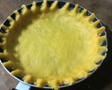 Foto langkah ke 4 dari resep Pie susu teflon.