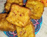 A picture of step 8 of Creamy Chicken Bread Pakora 😋 🍞.