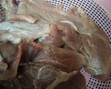 A picture of step 1 of Behari kabab(Eid Special).