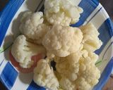 Foto del paso 3 de la receta: Pastel de brócoli y coliflor 🥦🫑🍅🧅