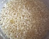 A picture of step 2 of Ghee from butter.