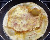 Foto langkah ke 6 dari resep 42. Quesadilla Telur Kornet Keju.