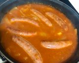 Foto del paso 3 de la receta: Salchichas en salsa al vino