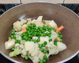 A picture of step 1 of MIX VEG ROGAN JOSH (an innovative kashmiri cuisine recipe)...