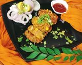 A picture of step 6 of Sweet corn kabab corn cutlet.
