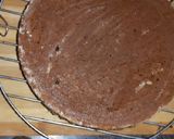 A picture of step 7 of Eggless Mango cake.