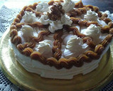 Foto del paso 16 de la receta: Torta elegante de merengue, dulce de leche y chantilly