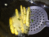Red poha fingers