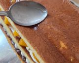 Foto del paso 5 de la receta: Torta, postre estilo Chajá, versión Argenta y muuuuy fácil con ingredientes comerciales 🇺🇾 🇦🇷