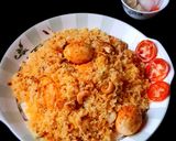 A picture of step 15 of Hydrabadi Egg Dum Biryani.
