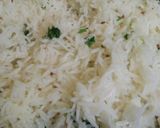A picture of step 3 of Dal Makhani with Jeera Rice.