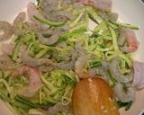 Foto do passo 4 de Fusilli com camarão e abobrinha
