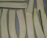 Foto del paso 1 de la receta: Rollitos de calabacín y espinacas