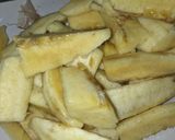 Foto langkah ke 5 dari resep Dadar gulung pisang coklat.