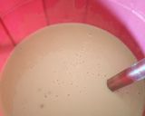 A picture of step 3 of Peanut pudding with wheat grains.