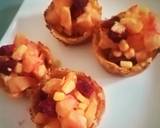 Baked Pumpkin Katori Chaat with Sweet potato and Beetroot recipe step 13 photo
