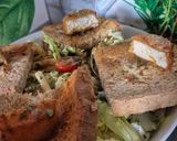Une image de l'étape 4 de Salade 🥗 de pâtes aux toasts de chèvre chaud.