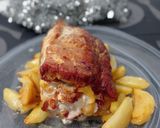 Foto del paso 6 de la receta: Lomo de cerdo relleno y patatas al vino