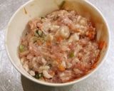 รูปขั้นตอนการทำที่ 3 ของ ขนมจีบไส้ไก่สับ