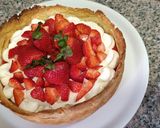 Foto del paso 5 de la receta Tarta de Mascarpone y Fresas