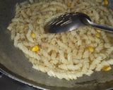A picture of step 1 of Butter corn posto.