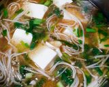 Hình bước làm 1 của món Tàu hủ non nấu nấm kim châm