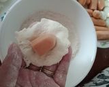 Hình bước làm 2 của món Bánh trứng cút & xúc xích chiên giòn