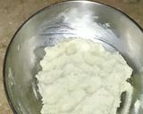 A picture of step 1 of Creamy sandwiches #cookingspecial.