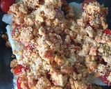 Une image de l'étape 3 de Dos de cabillaud crumble parmesan chorizo.