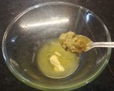 A picture of step 1 of Methi Matar Malai in Microwave.