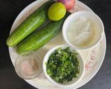 A picture of step 1 of Shake Shake Cucumber 🥒.